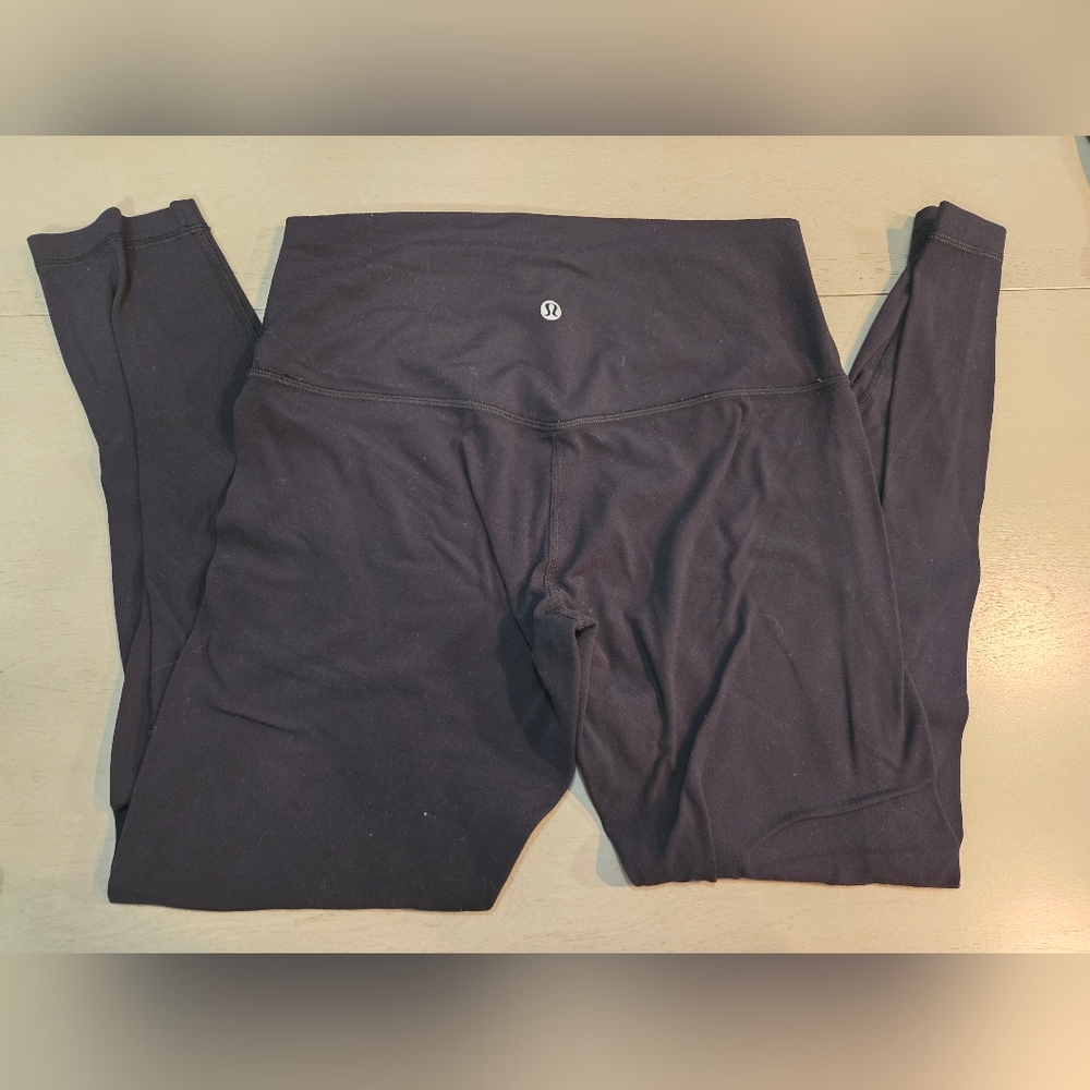 Lululemon Align High-Rise Pant 25" - Black - Size 8